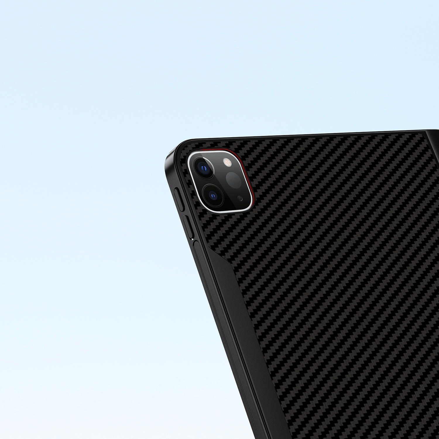 2025 Carbon - Fiber MagSafe Contact - Charging iPad Companion CaseJINRAIKO
