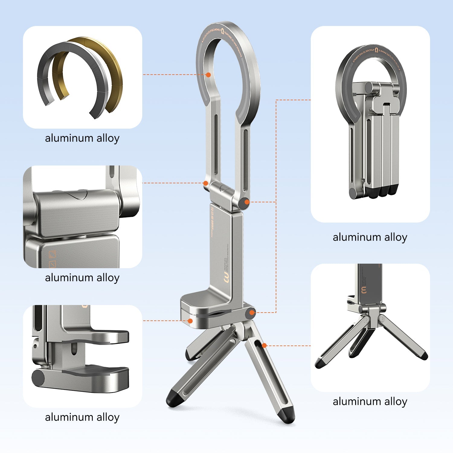 JINRAIKO Portable Travel MagSafe StandJINRAIKO