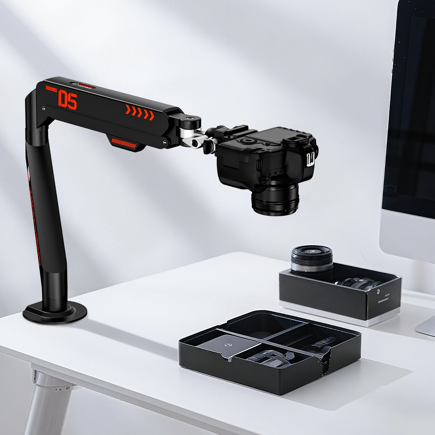 Floating Hydraulic Camera Articulating Arm Stand