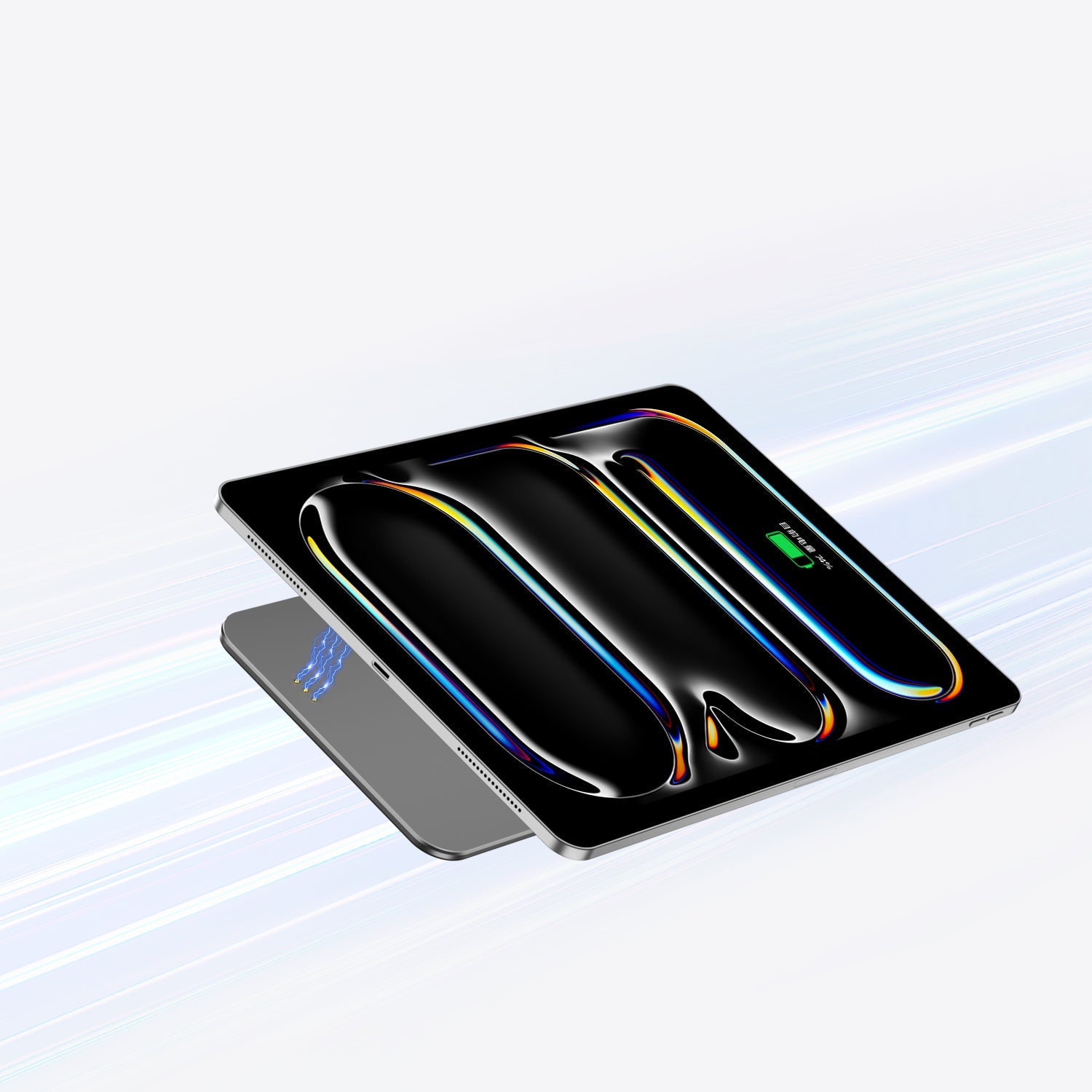 iPad Magnetic Contact Charging Plate – Arm Mount Not IncludedJINRAIKO