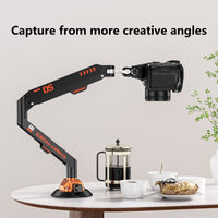 JINRAIKO Suction Mount — For Flexible Arm PlacementJINRAIKO